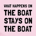 thumbnail image 2 of CafePress - Happens On The Boat Body Suit - Baby Light Bodysuit, Size Newborn - 24 Months, 2 of 4