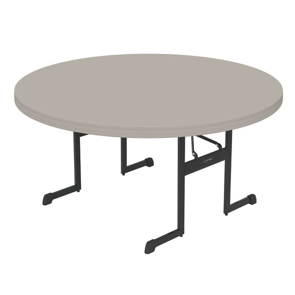 Lifetime 60 inch Professional Grade Round Folding Table, Putty Color (80125)
