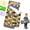 Camouflage Dinosaur, variant on Primlect Toddler Nap Mat, 51" x 22", Lightweight Sleeping Bag with Removable Pillow, for Warm Sleepers, Blue