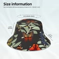 thumbnail image 5 of Kdxio Reflective Bucket Hat - Multicolored Butterflies Print Bucket Hat for Men,Women, 5 of 9