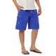 thumbnail image 4 of Pantalones cortos de verano para hombres INSPIRE CHIC para el Día del Padre, con cordón elástico en la cintura, sólidos, para la playa y la natación, 34 azul marino, 4 of 6