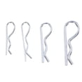 thumbnail image 3 of 150PCS Spring Cotter Pin Assortment Set Galvanized Steel R Shaped Trailer Hitch Pins Fastener, 3 of 5