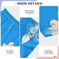 thumbnail image 4 of Duck Pattern Pajama Pants Soft Lightweight Lounge Pants Bottoms Sleep Pants Warm Comfy, 4 of 9