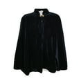 thumbnail image 5 of Short Renaissance Cloak, Velvet Capelet Lined in Satin, Unisex, Medieval, 5 of 5