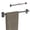 Heavy Duty-self-adhesive-matte Black, variant on Adjustable Towel Bar, Economical Bathroom Towel Holder Rod from 12 Inch to 22 Inch Single Towel Racks, Wall Mount Towel Rail, Towel Hanger Hook for Kitchen(1 Pack Brushed Stainless Steel)