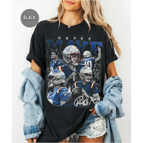 Drake Maye Shirt, Casual Wear, Sports Fan Gift, Birthday Present, Unique Graphic Tee