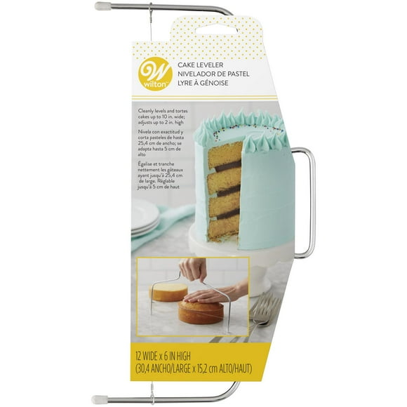 Lyre à génoise pour gâteaux de 10 po (25,4 cm) Wilton Hauteur réglable: 2 po (5 cm)