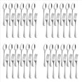 thumbnail image 1 of Juego de 48, Tenedores y Cucharas para Cena de Acero Inoxidable, Juego de Cubiertos de Tenedores y Cucharas (7 Pulgadas) de Alta Resistencia para Servicio Pesado, 1 of 9