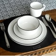 thumbnail image 2 of BIA S/4 Silhouette Dinner Plates, White Porcelain, 2 of 3