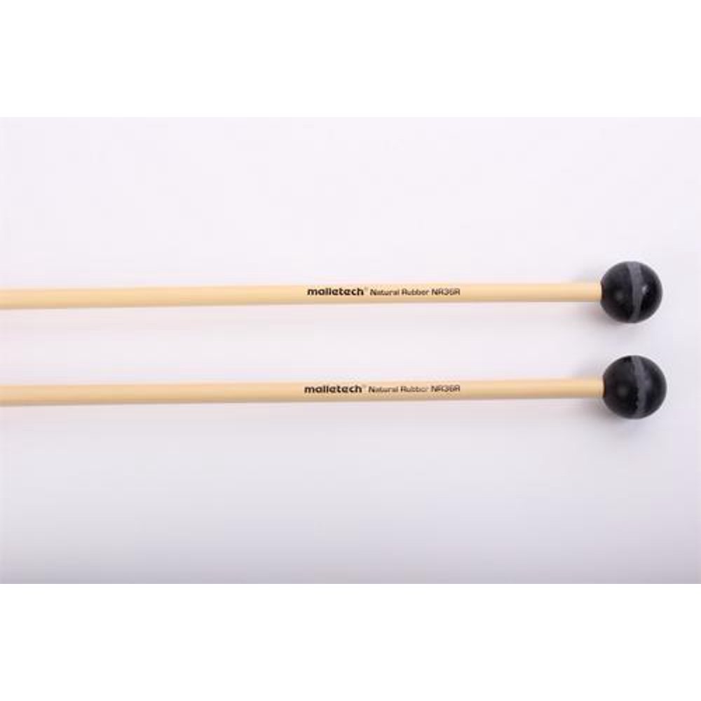 Malletech NR36R Natural Rubber Black Rattan Xylophone Mallets Walmart