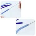 thumbnail image 3 of PENGXIANG Straight Bend Glass Straws Set Lightweight Smooth Edge Straws for Tea Coffee Shop Dorm Homes, 3 of 5