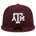 thumbnail image 2 of Men's New Era Maroon Texas A&M Aggies 59FIFTY Fitted Hat, 2 of 6