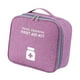 thumbnail image 1 of Bolsa de almacenamiento de medicamentos, botiquín de primeros auxilios, botiquín de primeros auxilios de emergencia, bolsa médica de emergencia para morado y L, 1 of 8