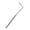 Chrome, variant on LOOKSEVEN 6mm Push-In Tremolo Arm Whammy Bar For Strat ST Imported Guitar Bridge-Chrome
