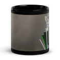 thumbnail image 3 of Surprised Kitten ! Black Glossy Mug, 3 of 3