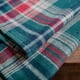 thumbnail image 5 of Nvzi Christmas Tartan Plaid Curtain Panel Farmhouse Cotton Check Rod Pocket(Green, 55x85), 5 of 5