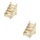 thumbnail image 4 of Monstrate Modelo de organizador de almacenamiento de pintura, estante de escritorio de madera, estantes de sujeción simples multicapa para organización Type4 NO4 Monstrate CBP204865, 4 of 6