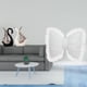 thumbnail image 2 of estatua de cisne,Figuras de cisne,estatuas,decoración del hogar,fiesta de bodas,Cojín con lazo bonito,Almohada con forma de lazo,bonito cojín decorativo con lazo,Funda de almohada con lazo, 2 of 8