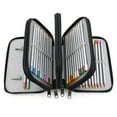 thumbnail image 3 of Ounona 72 Slots Colored Pencil Cases Organizer with Zipper, Black, 3 of 5