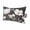 Dark gray, variant on Outdoor Head Pillow,Rustic Spring Flower Wood Board Waterproof Neck Throw Pillowcase with Elastic Strap&Insert,Farmhouse Bird Nests Egg Cushion Cases for Beach Pool Chaise Chair,1 Pack