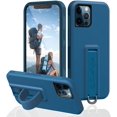 thumbnail image 1 of FYBTO Compatible avec iPhone 12 Pro Max Étui avec Support Anti-Poussière Robuste de Qualité Militaire pour Extérieur Compatible avec iPhone 12 Pro Max 6.7 Pouces-Rose, 1 of 5