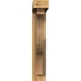 thumbnail image 2 of Ekena Millwork 4"W x 22"D x 22"H Funston Block Rough Sawn Bracket w/ Offset Brace, Western Red Cedar, 2 of 25