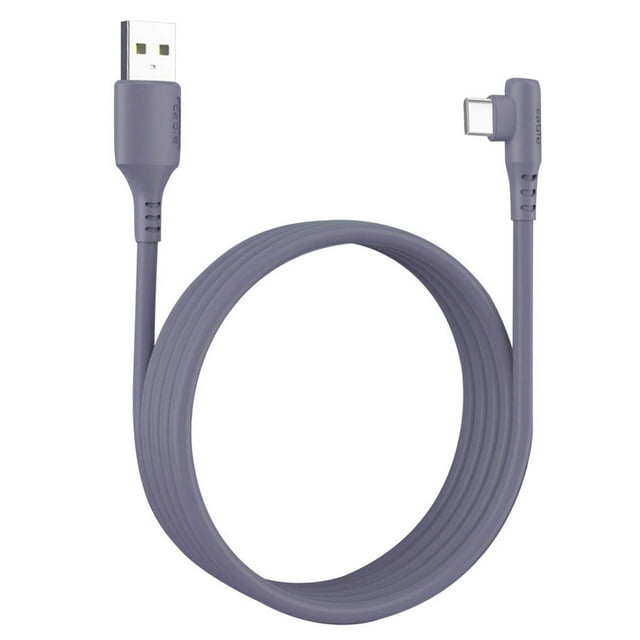 5A Charging Cable Mobile Phone USB Elbow 1 3 5 Data Transmission Cable Phone Elbow Charging Cord 1.5m Type-c