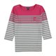 thumbnail image 1 of Karen Scott Blusa de rayas para mujer, rosa, mediana Karen Scott Pull-over, 1 of 2