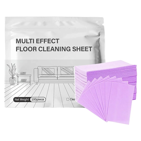 Eco-Friendly Floor Cleaning Tablets, Dissolvable Decontamination Sheets for Tile, Wood, Laminate, for Home Mopping