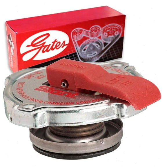 Gates Radiator Cap compatible with Dodge Durango 3.6L 4.7L 5.2L 5.7L 5.9L 6.4L V6 V8 2000-2020