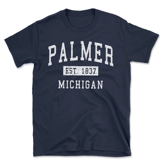 Palmer Michigan Classic Established Men's Cotton T-Shirt