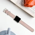 thumbnail image 6 of WFEAGL Apple Watch Band Genuine Leather iWatch Replacement Strap 42mm 44mm Pink Sand/Silver, 6 of 8