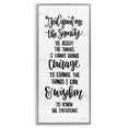 thumbnail image 5 of Stupell Industries Serenity Courage & Wisdom Meaningful Spiritual Quote Graphic Art Gray Framed Art Print Wall Art, Design by Imperfect Dust, 5 of 5