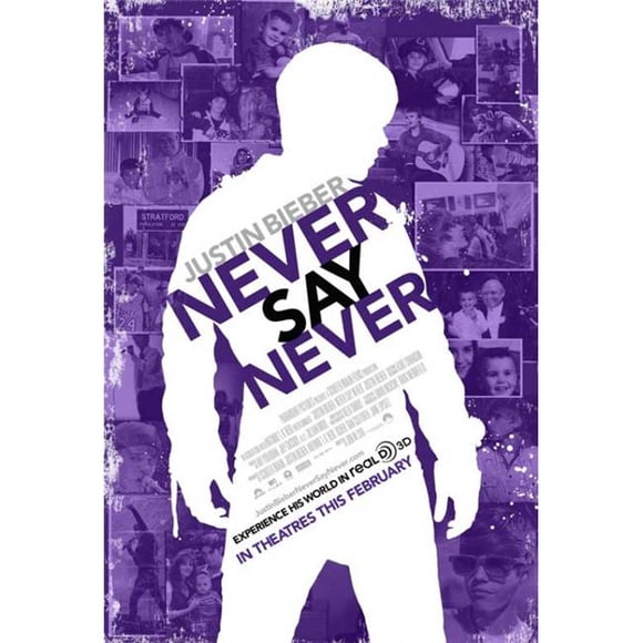 Posterazzi MOVGB48843 Justin Bieber-Never Say Never Movie Poster - 27 x 40 in.
