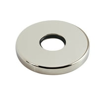 Kingston Brass K156F6 Round Shower Arm Flange, Polished Nickel