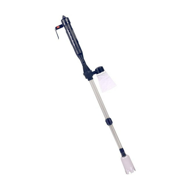 Fish Tank Cleaner - Aquarium Gravel Cleaner, Electric Fish Tank Cleaning Tools, Adjustable Water Flow Fish Tank Gravel Cleaner Vacuum for Water Change Wash Sand Algae Cleaner Water Shower(US Standard)