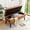 Brown, variant on Oufan Storage Leather Bench with Storage, 43.3" Modern Upholstered End of Bed Ottoman Bench,Entryway Bench for Bedroom, Entryway, Living Room, Brown