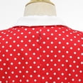 thumbnail image 6 of RUTAYY Children Girls Dress Turndown Collar Polka Dot Open Front Slim Fit Casual Party Wear Comfortable Fashion Vacation Dresses, 6 of 8