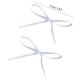 thumbnail image 3 of Fabric Ribbon Butterfly Hair Clips Set of 2 for Various Hairstyles and Occasions Elegant Soft, 3 of 5