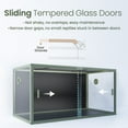 thumbnail image 6 of Phailozoo 120-Gallon Terrarium, Front Opening Reptile Enclosure with Top Screen Ventilation, 4x2x2, 6 of 9