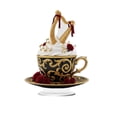 thumbnail image 3 of Votnto Decorative Teacups, Heart Shaped Tea Cup Red Pink Ceramic Coffee Cup, for Valentine's Day Galentine's Gift Wedding Anniversaries Party Supplies, 3 of 7