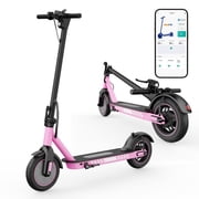 Portable Foldable Adults Electric Scooter for Teens,Fastest High Speed 19mph,Long Range 21Miles,350W Lightweight Escooter for Commuting,10" Solid wear-resistant tires