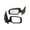 Black, variant on For Ford Freestyle 2005 2006 2007 Door Mirror Passenger Side | Power Glass | Non-Heated | Manual Folding | Smooth | Non-Towing | Replacement For FO1321285 | 6F9Z17682A