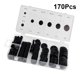 thumbnail image 1 of WASHWEPE 1Jgo Gomas De Negro Para Juntas Duraderas Con Caja Plástica Para Electrodomésticos Y Autos, 1 of 6