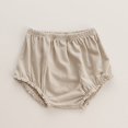 thumbnail image 5 of YunPes Baby Girl Summer Doll Shirt Bread Shorts Plain Color Simple Suit Wear At Home and Out for 0-18 Months, 5 of 9