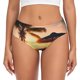 thumbnail image 1 of Balery Hawaiian Sunset Beach Ropa Interior de Algodón para Mujer con Dibujo – Braguitas Cómodas y Elásticas, Estilo Clásico-4X-Large, 1 of 6