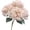 Champagne, variant on 5 Heads Artificial Silk Hydrangea Flower Hanging Decor for Front Porch, Garden, Wedding & Home Spring Wall Door Decorations