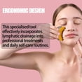 thumbnail image 4 of Lymphatic Contour Face Brush, Wooden Curved Facial Massage Brush Soft Bristles for Face Neck Lymph Drainage Sculpting with Protective Storage Case, 4 of 12