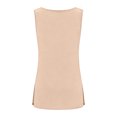 thumbnail image 7 of LIBRCLO Womens Tank Tops Plus Size Crew Neck Solid Shirts Fashion Summer Casual Loose Tank, 7 of 7