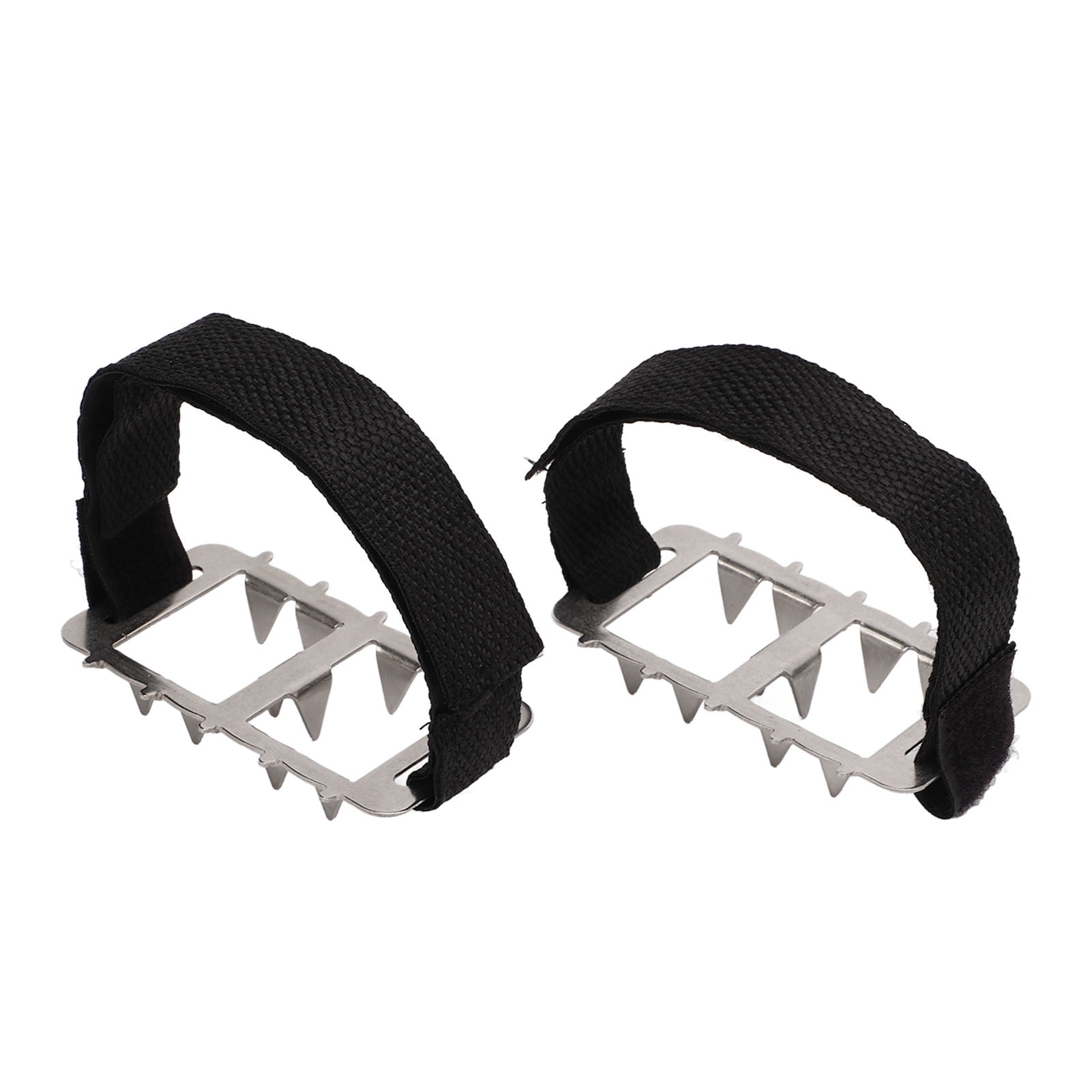 Snow Crampons Shoe Cover, 10 Tooth Crampons Wear Resistant  Ergonomic Non Slip  For Climbing